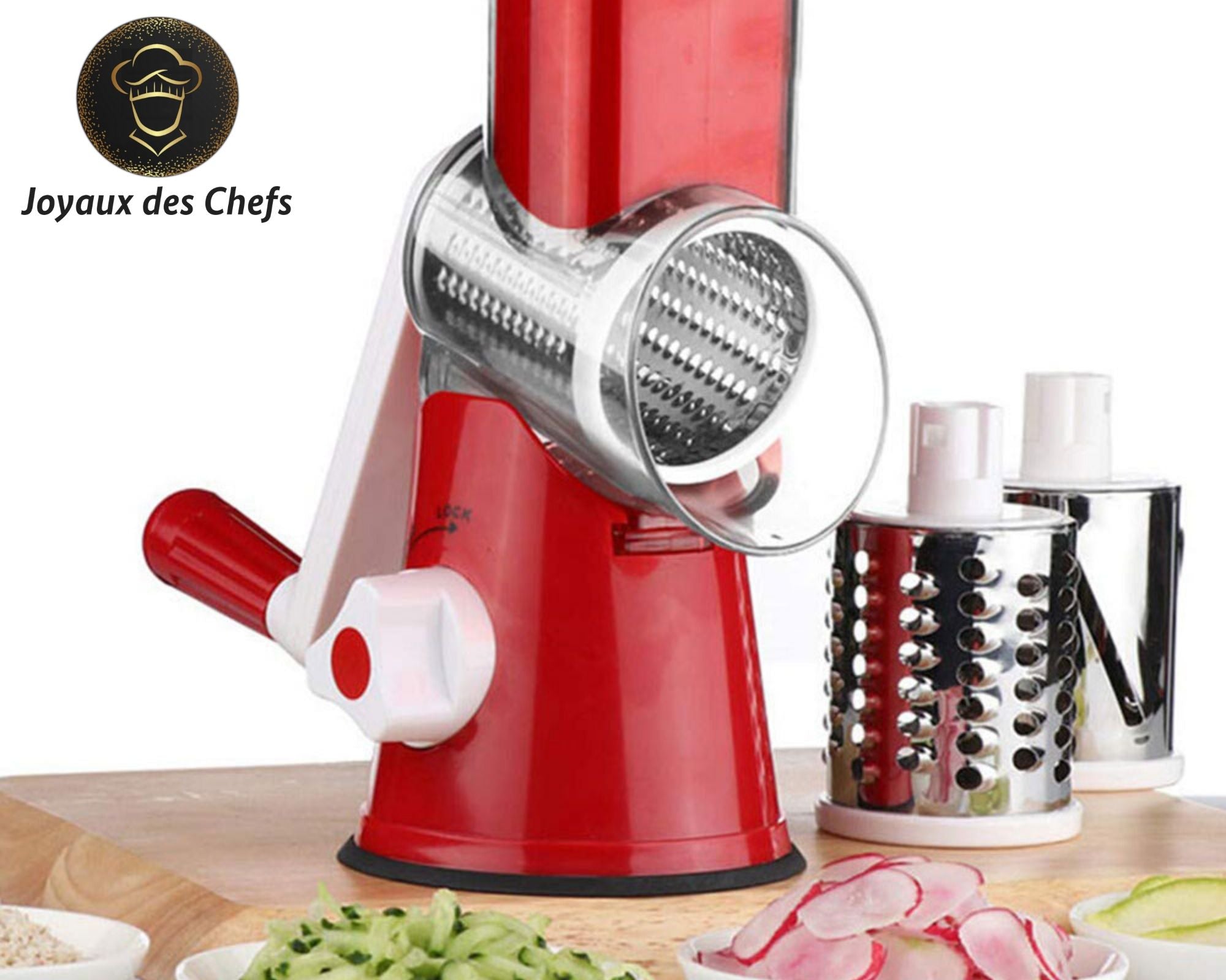 Machine à salade MOA - Coupe-légumes - Robot culinaire - Râpe électrique  SM903