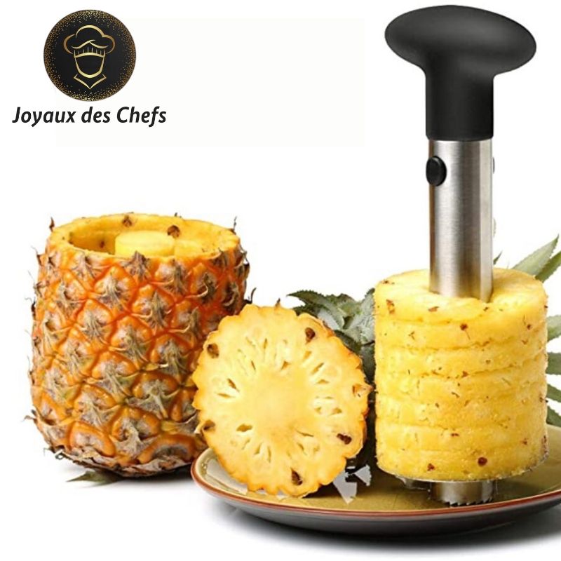 Outil de carottier et de trancheuse d'ananas, éplucheur de fruits de  coupeur d'ananas en acier inoxydable 430 Upgr 